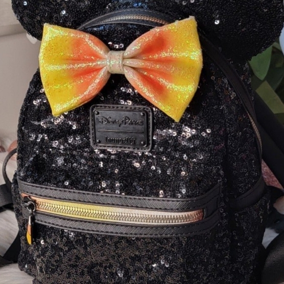 Loungefly Candy Corn Backpack used - Picture 9 of 11